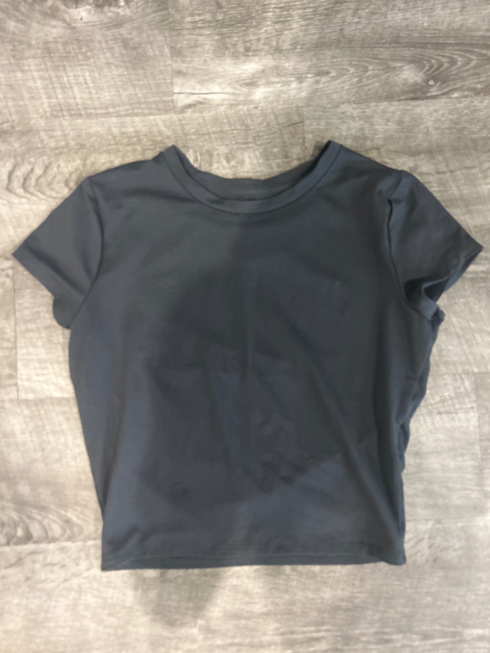 Hollister Black Logo Crewneck Tee